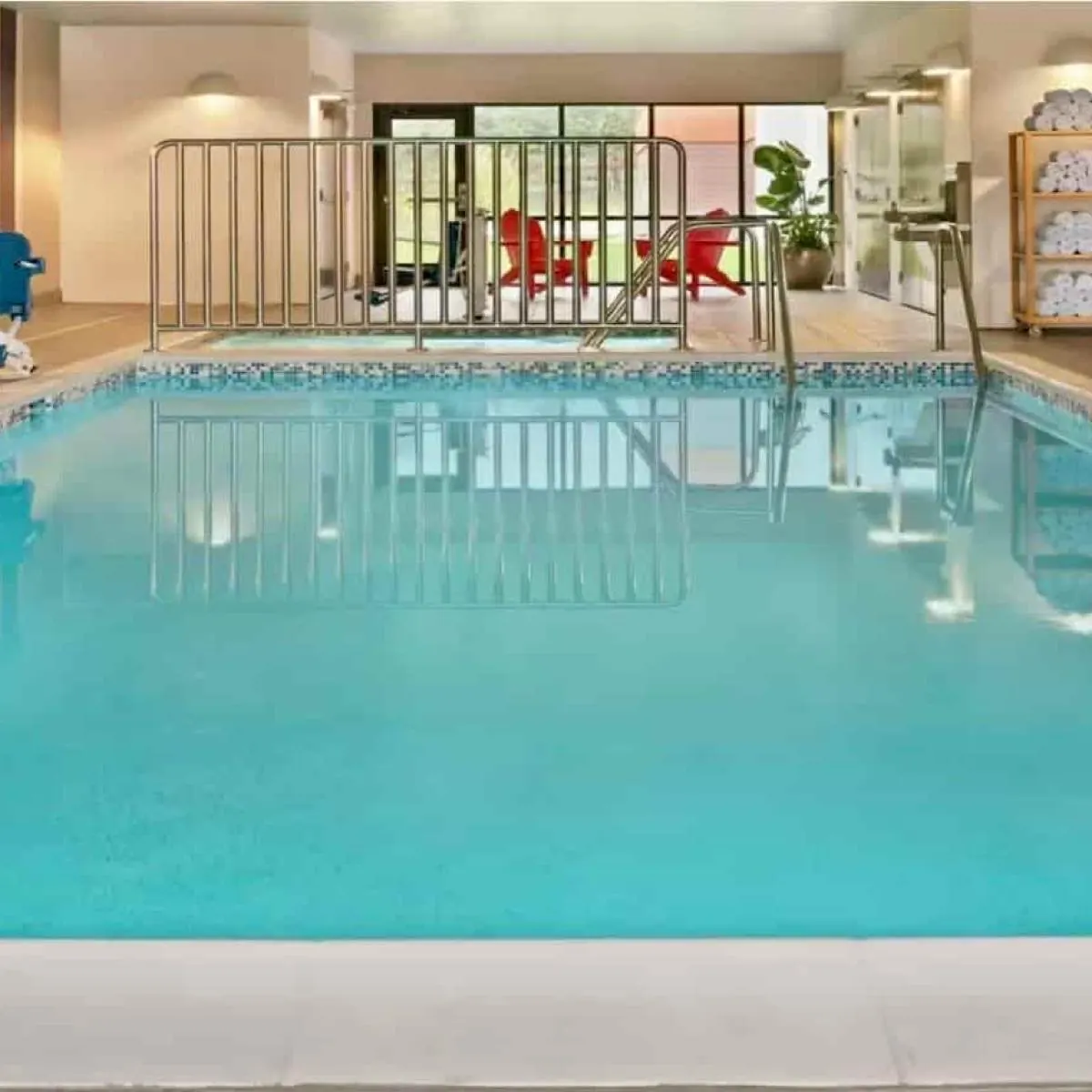 Indoor pool at Home2 Suites Normal