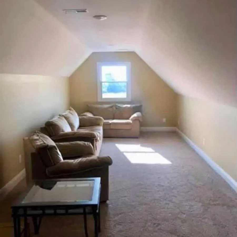 Attic rec room